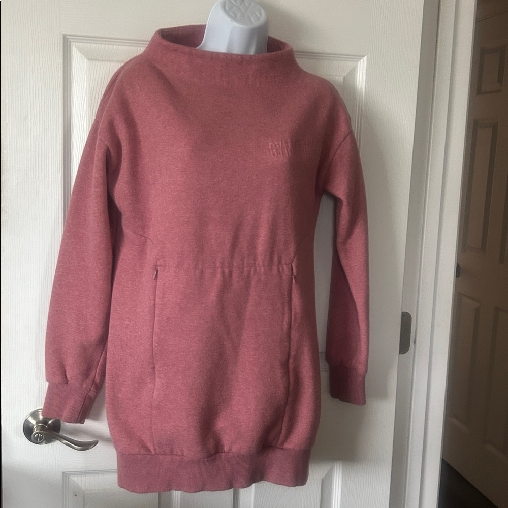 GYMSHARK heather pink Sweatshirt